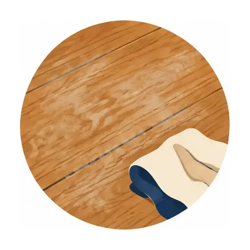 Schematic: Old wax or polish (a recoat may not bond)