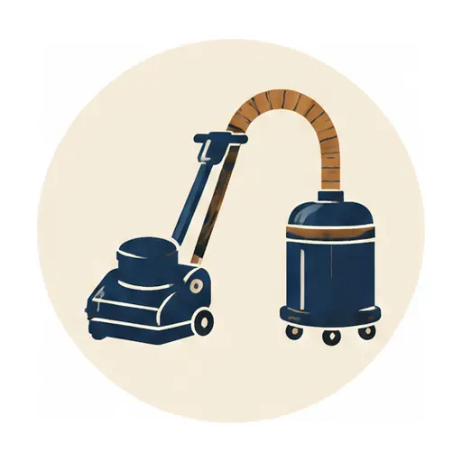 Schematic icon: Dustless Hardwood Floor Sanding