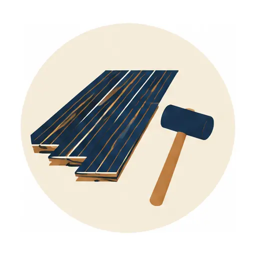 Schematic icon: Hardwood Floor Installation